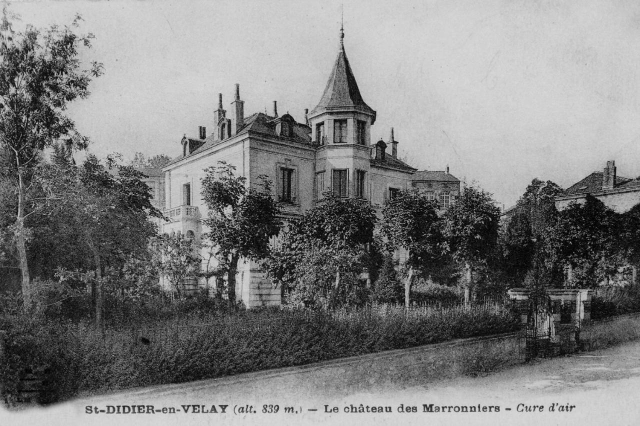 Les Marronniers Bed and Breakfast Saint-Didier-en-Velay Exteriör bild